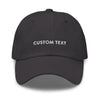 CUSTOM TEXT - Classic hat