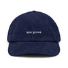 que grave - Corduroy hat