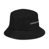 CUSTOM TEXT - Denim bucket hat