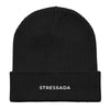 STRESSADA - Organic ribbed beanie