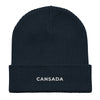 CANSADA - Ribbed beanie