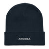 ANSIOSA - Organic ribbed beanie