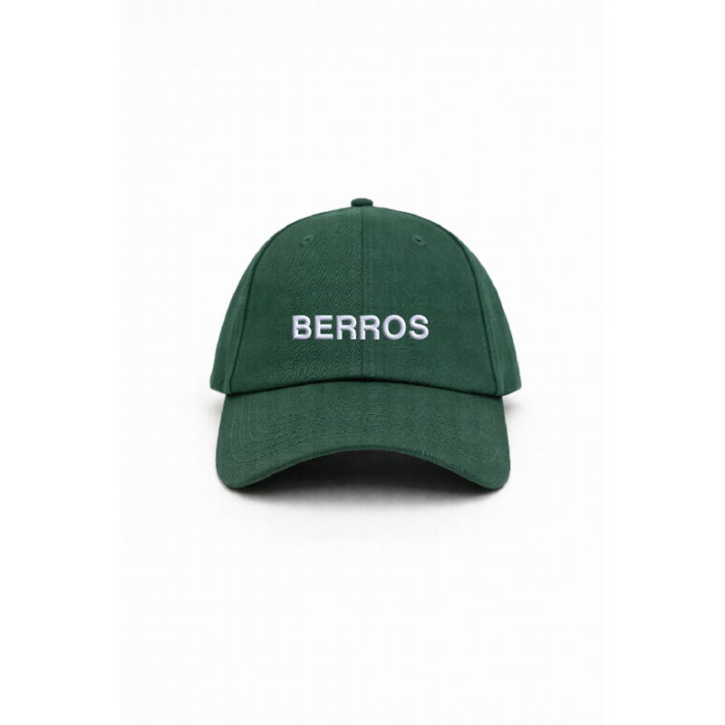 Chapeu green com bordado berros da cavillator