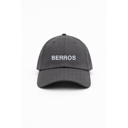 Chapeu grey com bordado berros da cavillator