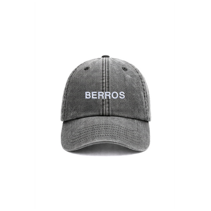 Chapeu vintage black com bordado berros da cavillator