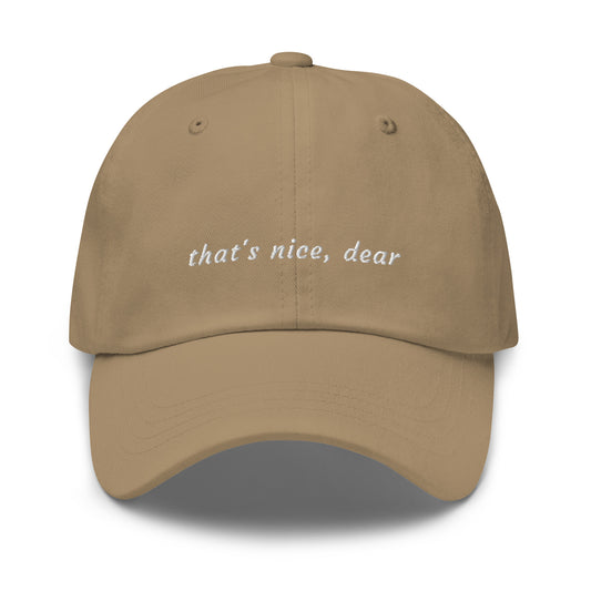 that's nice, dear - Classic hat