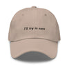 I'll try to care - Classic hat