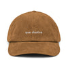 que chatice - Corduroy hat