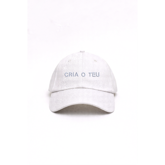 Chapeu white personalizado com bordado da cavillator