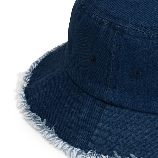 CHOCADA - Distressed bucket hat