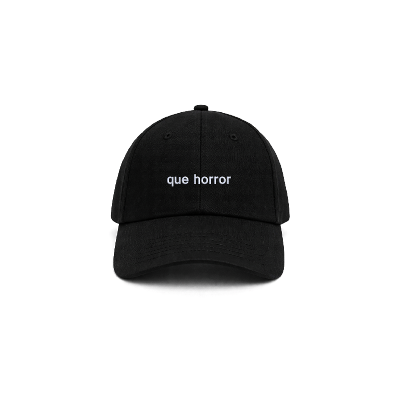 Chapeu black com bordado que horror da cavillator