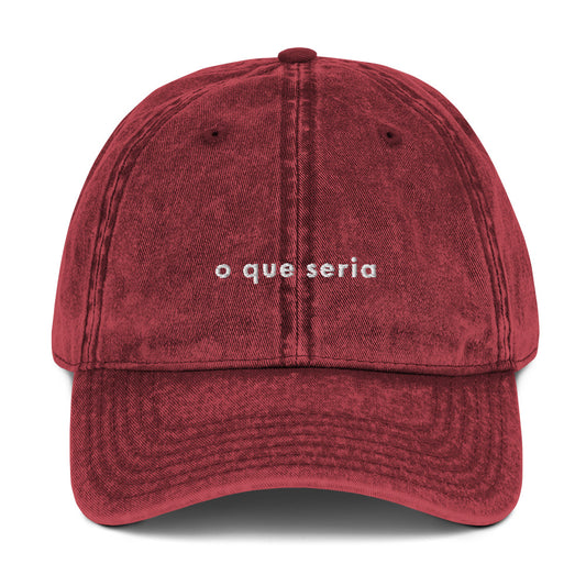 o que seria - Washed-Out hat