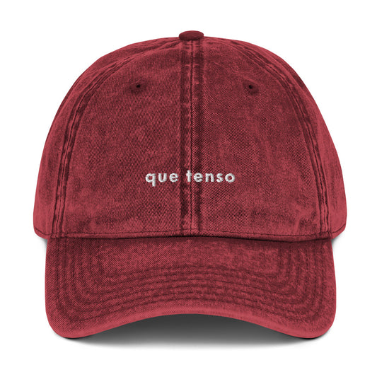 que tenso - Washed-Out hat