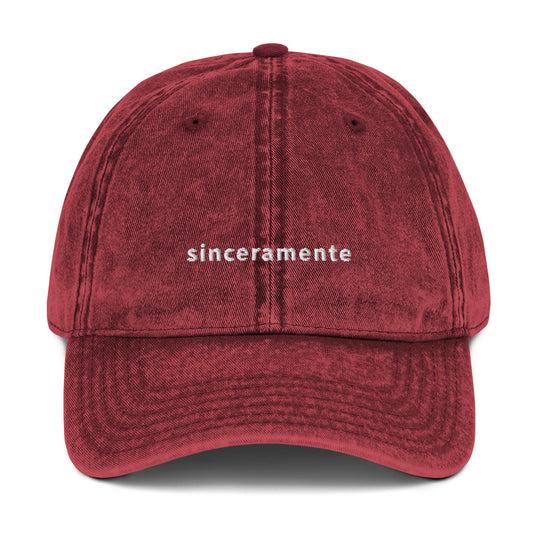 sinceramente - Washed-Out hat