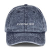 CUSTOM TEXT - Washed-Out Hat