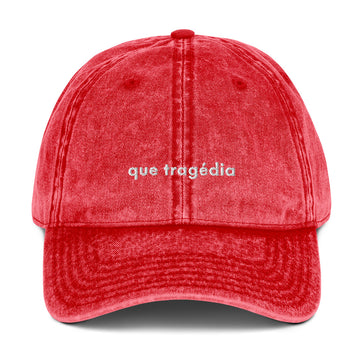 que tragédia - Washed-Out hat